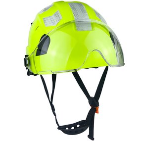 Safety Helmet Manufacturer with Goggles Visor - ABS Construction Climbing Hard Hat CE Certified