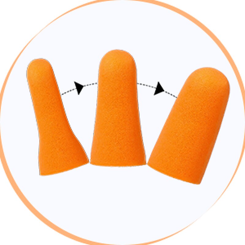 Earplugs Manufacturer - Travel Flight Foam Bullet Shape with Protective Case PU