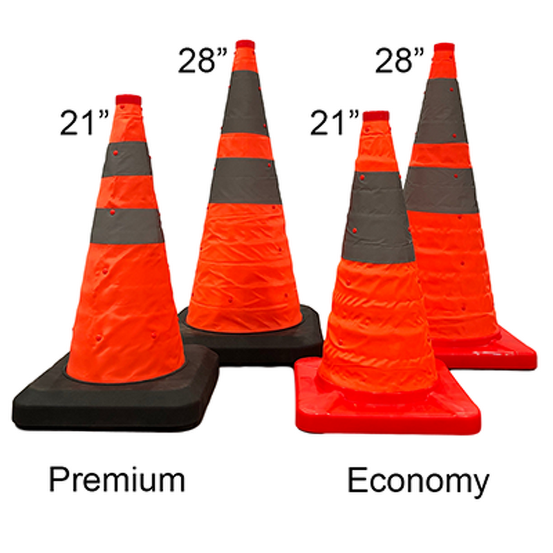 Traffic Cone Kit Manufacturer - Collapsible Meets EN471 Standards Essential Category