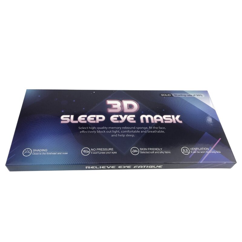 Sleep Eye Mask Manufacturer - 3D Contoured for Sleeping Airplane Travel New Design