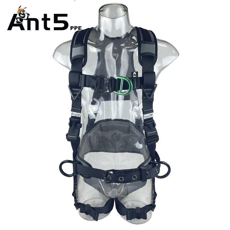 Safety Harness Manufacturer - Aluminum CE Certified Double Hook Full Body Climbing