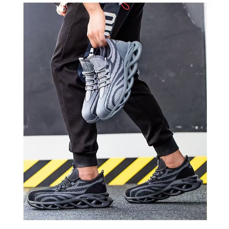 Work Trainers Manufacturer - Men's Casual Industrial Steel Toe Non-slip PU Insole