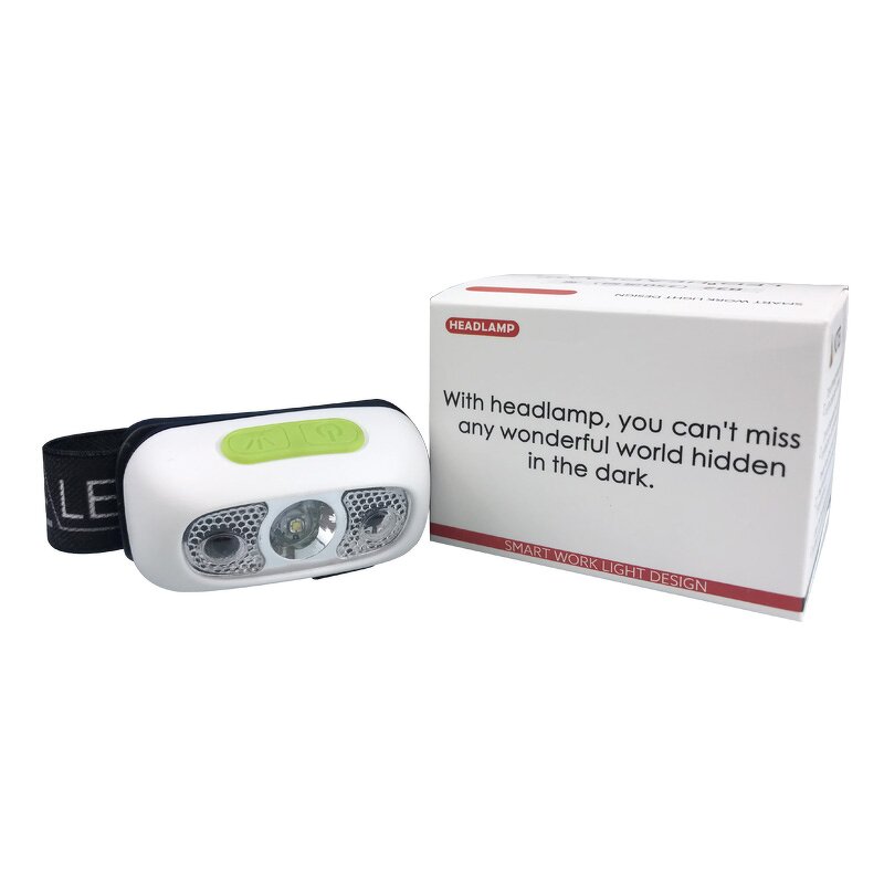 Head Torch Manufacturer - Mini 5W COB Portable Waterproof Rechargeable Motion Sensor