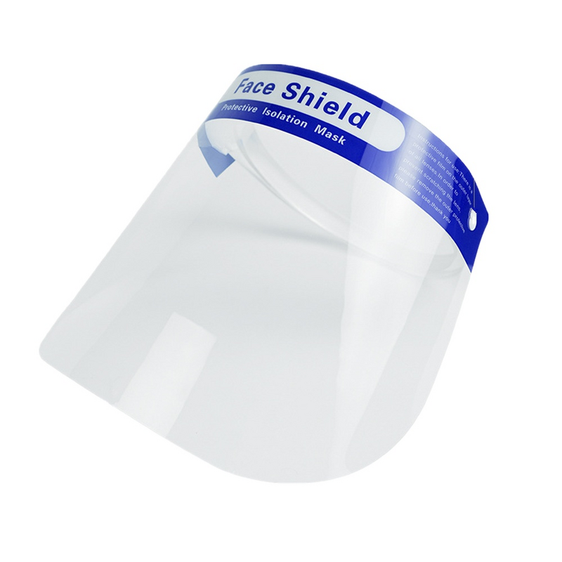 Face Shield Manufacturer - Disposable PET Transparent Anti-fog 330x250mm CE in Stock