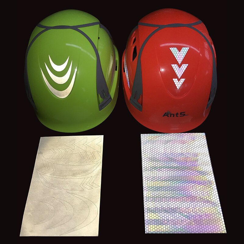 Reflective Sticker Manufacturer - UV High Visibility for Construction Hard Hats