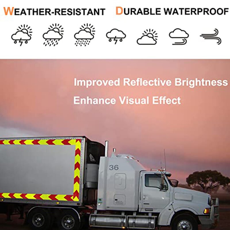 Reflective Tape Manufacturer - Night Visibility Waterproof Adhesive for Trailer Cars