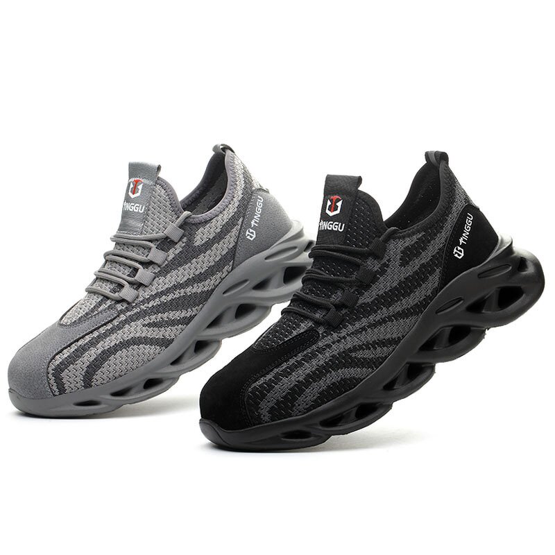 Safety Shoes Manufacturer - Breathable Steel Toecap Protect for Outdoor Working