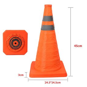 Traffic Cone Kit Manufacturer - Collapsible Meets EN471 Standards Essential Category