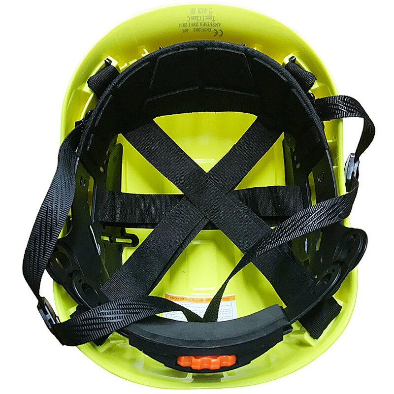 Safety Helmet Manufacturer with Goggles Visor - ABS Construction Climbing Hard Hat CE Certified