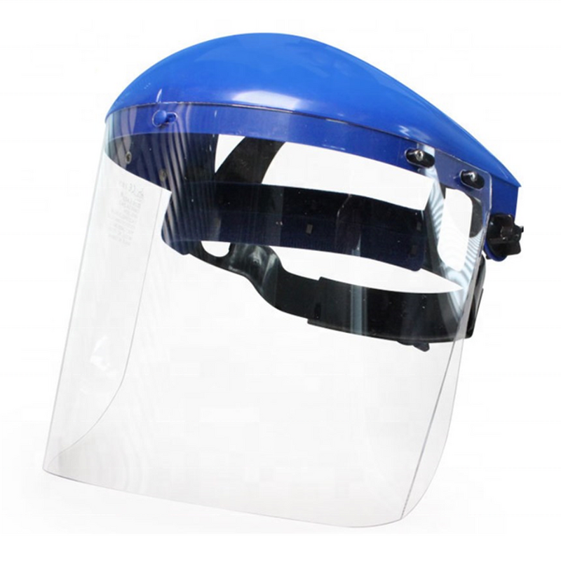 Face Shield Manufacturer - Clear Polycarbonate Visor Personal Protection Safety Gear