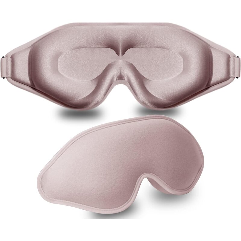 Sleep Mask Manufacturer - 100% Light Blocking Adjustable Strap 3D Contoured Cup