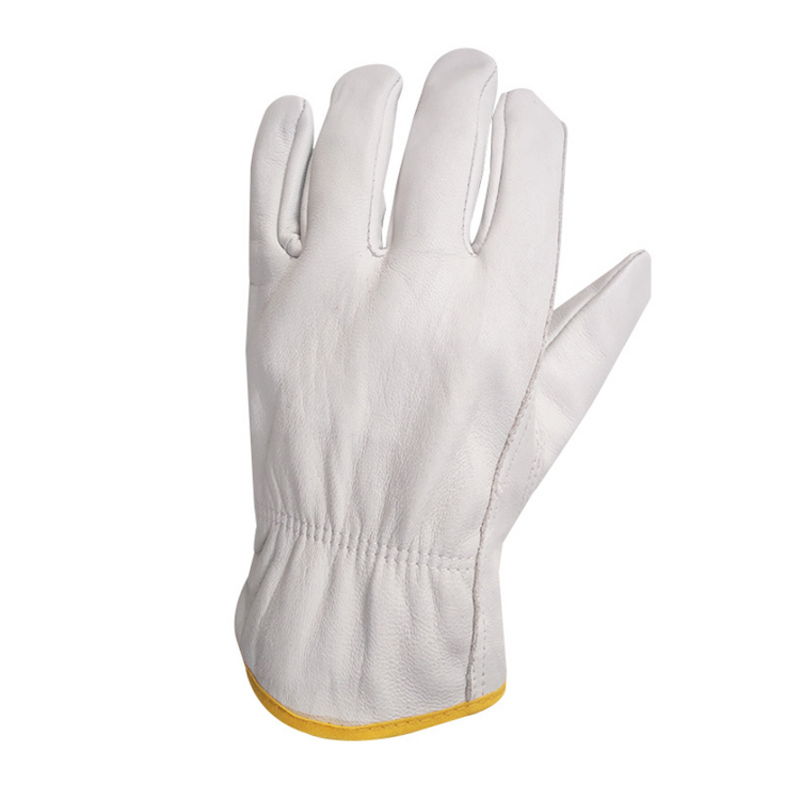 Work Gloves Manufacturer - Heavy Duty Cowhide Leather Anti-Cut for Driving & Gardening