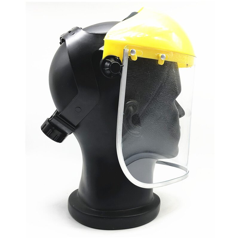 Face Shield Manufacturer - Clear PC or PVC with Aluminum Edge Best-Selling