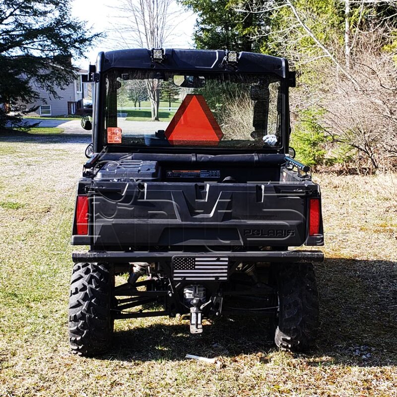 Safety Sign Manufacturer - SMV Reflective Aluminum Diamond Grade Triangle for Outdoor