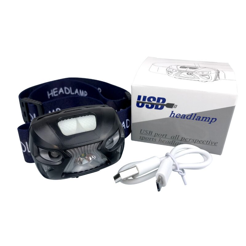Headlamp Manufacturer - Portable Lightweight 3W Mini Waterproof Sensor Adjustable