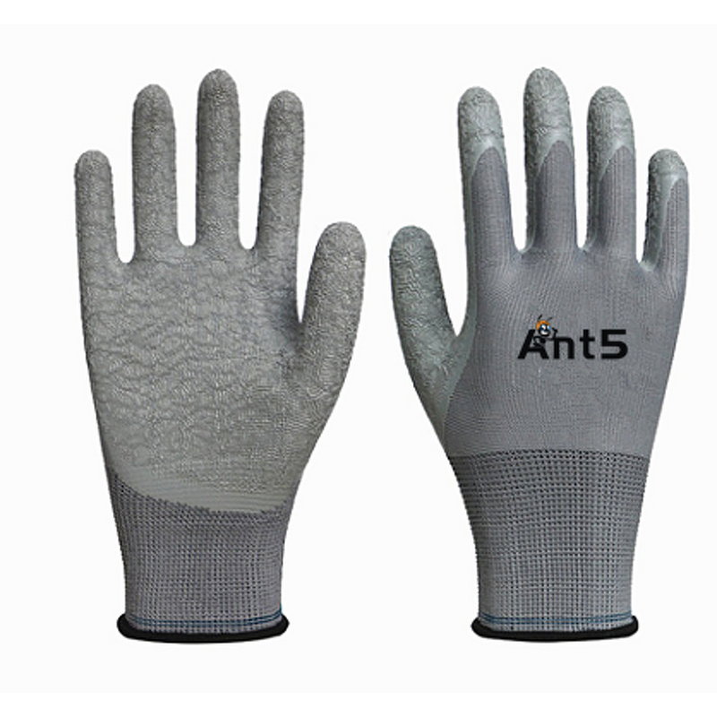 Safety Gloves Manufacturer - Coated Nitrile Latex Anti-Impact Nylon Lined EN388