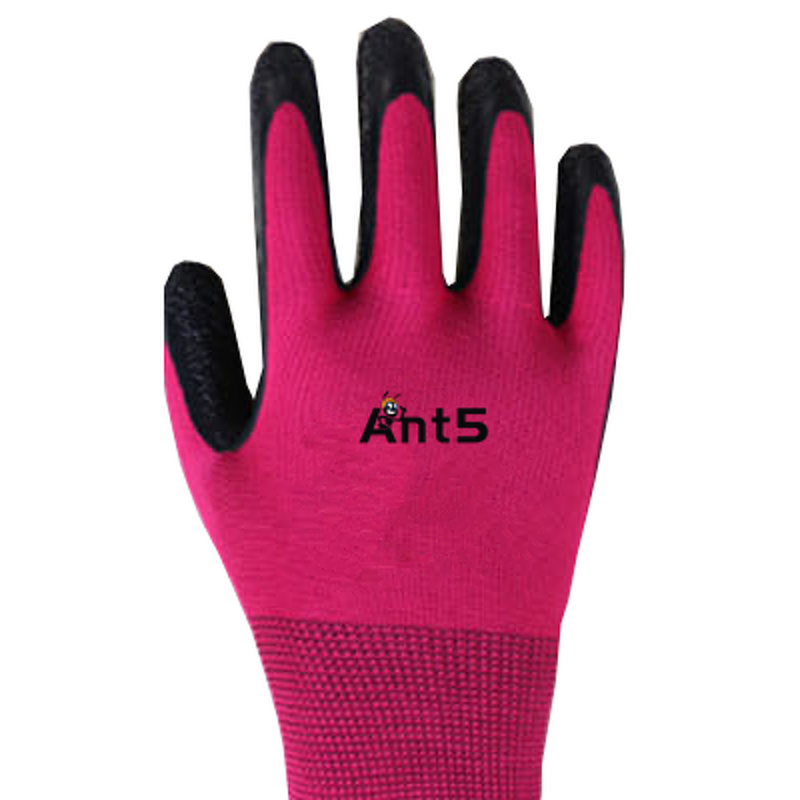 Safety Gloves Manufacturer - Coated Nitrile Latex Anti-Impact Nylon Lined EN388