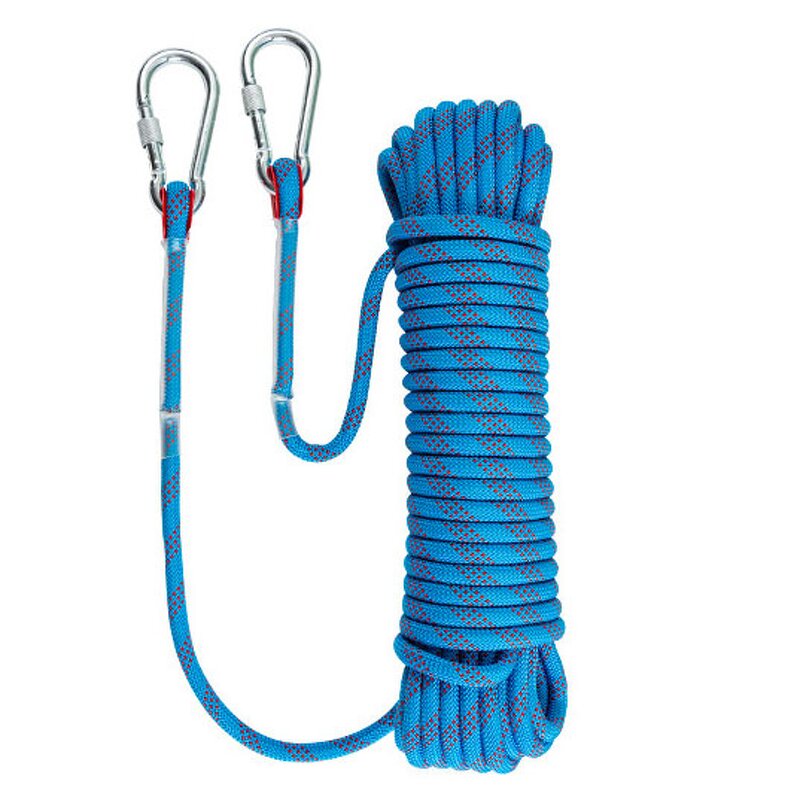 Nylon Rope Manufacturer - for Outdoor Sports Camping Rock Climbing Fall Protection with Hook