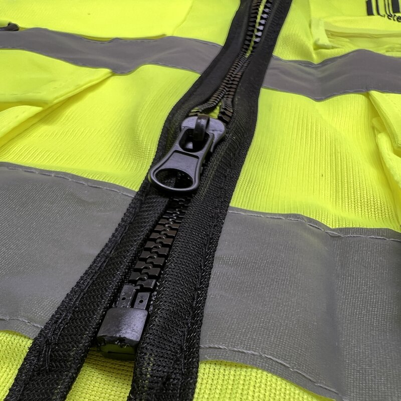 Safety Vest Manufacturer - High Visibility with Pockets Zipper & Reflective Strip