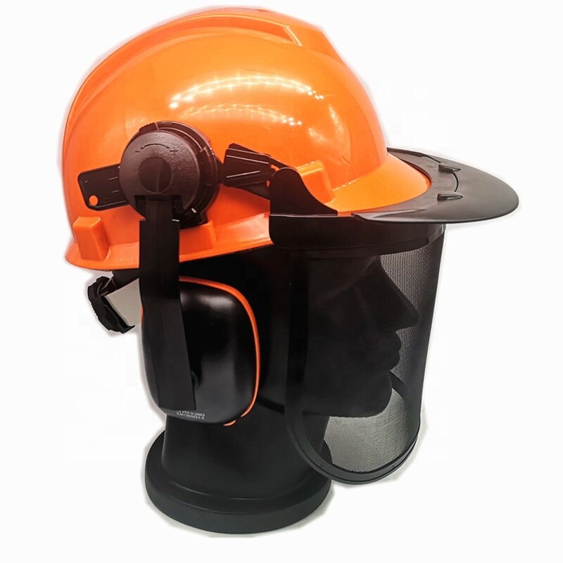 Forestry Helmet Manufacturer - Custom Chainsaw Safety Hard Hat Low MOQ Industrial