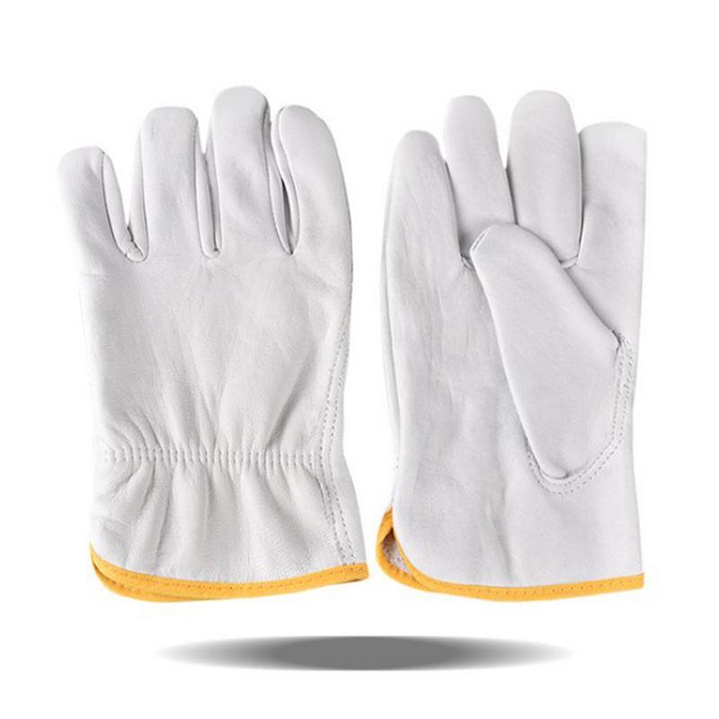 Work Gloves Manufacturer - Heavy Duty Cowhide Leather Anti-Cut for Driving & Gardening