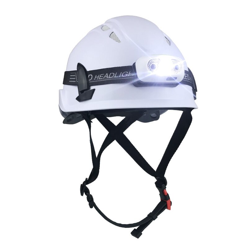 Headlamp Manufacturer - Lightweight Mini LED for Hard Hats Waterproof USB Rechargeable