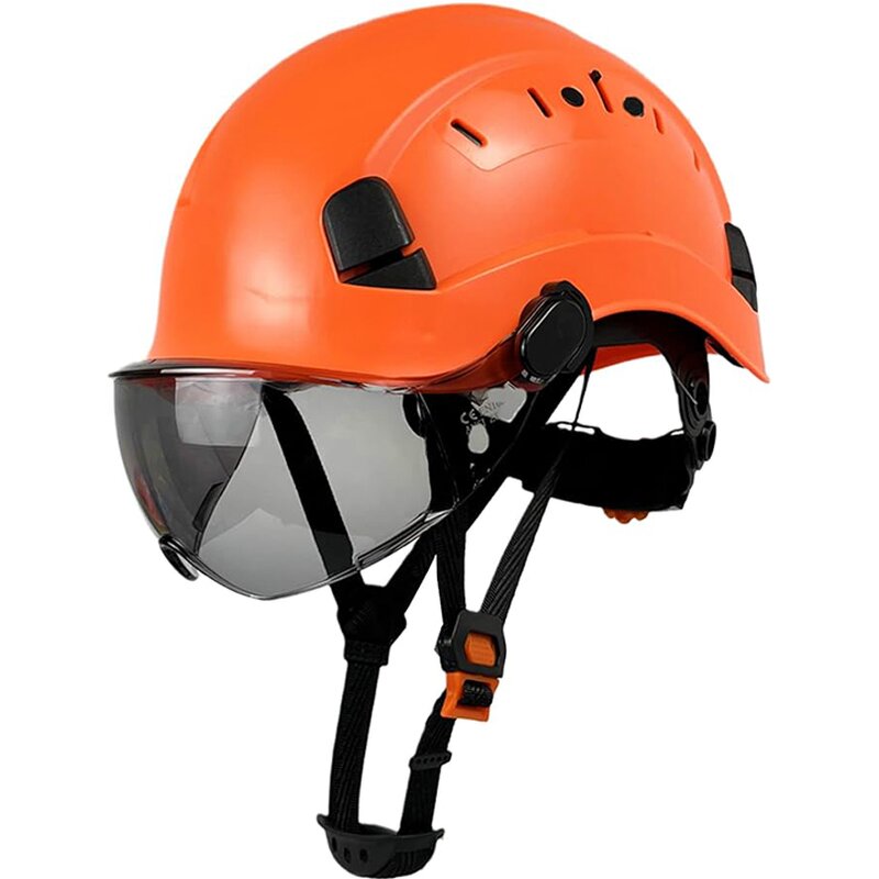 Safety Helmet Manufacturer - ABS Hard Hat with Visor & Earmuff CE EN397 & ANSI Certified