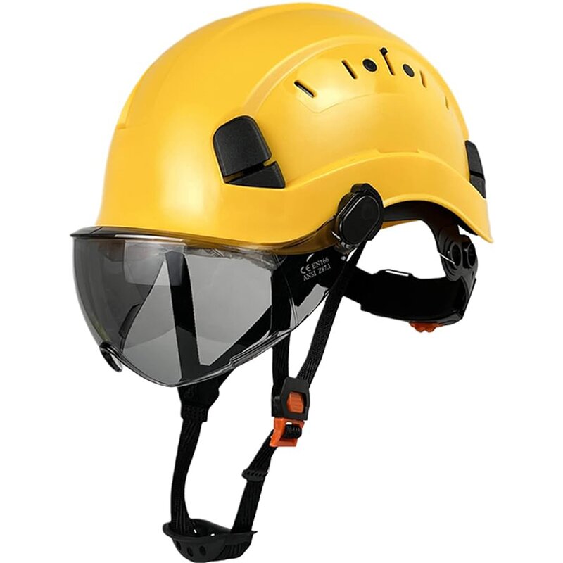 Safety Helmet Manufacturer - ABS Hard Hat with Visor & Earmuff CE EN397 & ANSI Certified