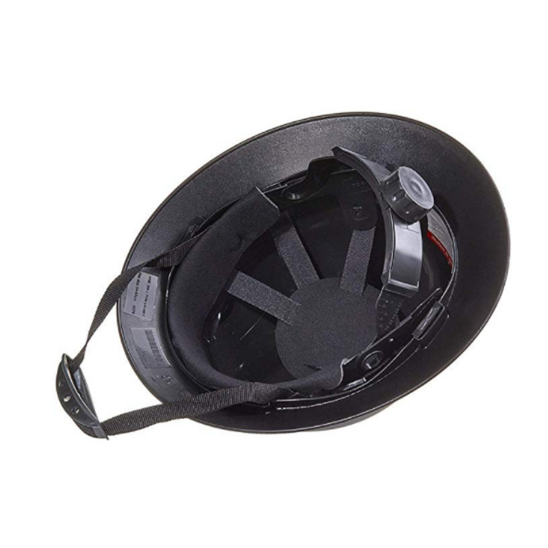 Safety Helmet Manufacturer - Full Wide Brim PE Safety Helmet with 6 Point Suspension ANSI
