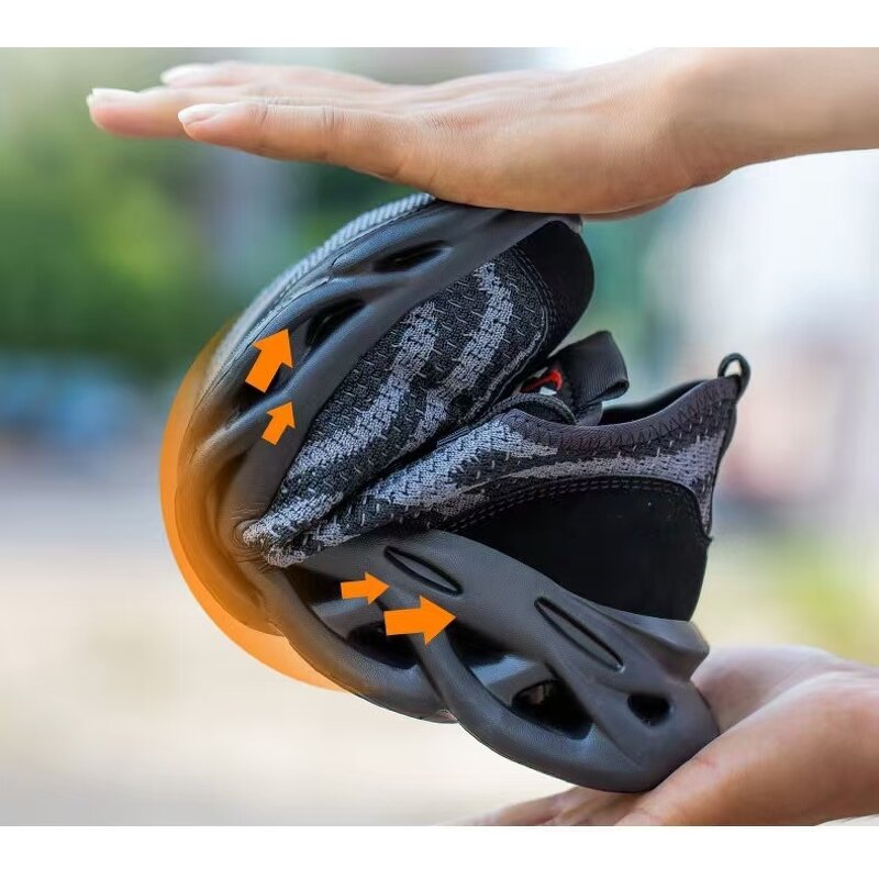 Work Trainers Manufacturer - Men's Casual Industrial Steel Toe Non-slip PU Insole