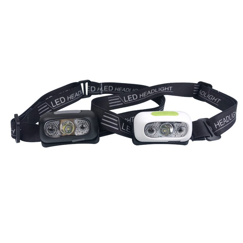 Headlamp Manufacturer - USB Rechargeable Hands Free Running Safety Helmet Light