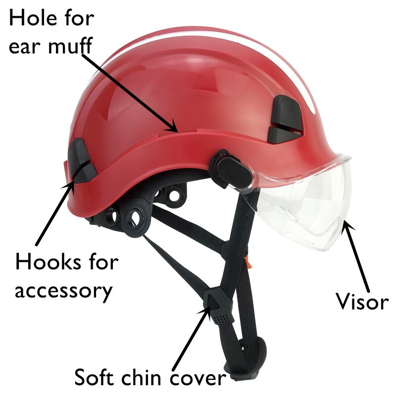 Safety Helmet Manufacturer - Durable ABS Hard Hat EN397 Certified in Multiple Colors