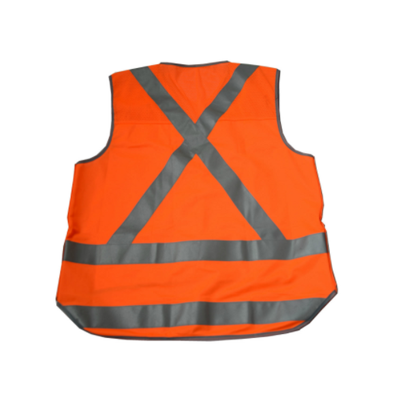 Safety Vest Manufacturer - Custom Construction Vest with Bright Reflective Warning