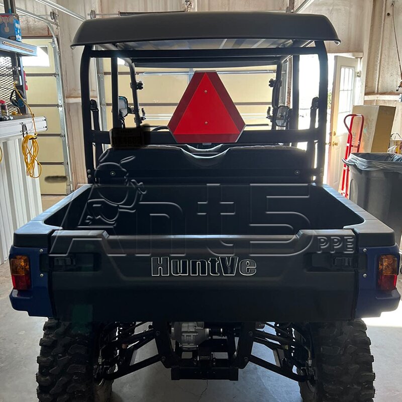 Safety Sign Manufacturer - Deflecto SMV Triangle with Reflector Aluminum Sheet Sign