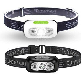 Headlamp Manufacturer - Mini Lightweight USB Rechargeable Waterproof Motion Sensor