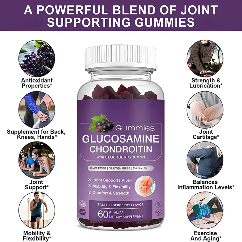 Joint Supplement Factory - OEM/ODM Bone Health Sugar Free Glucosamine Chondroitin