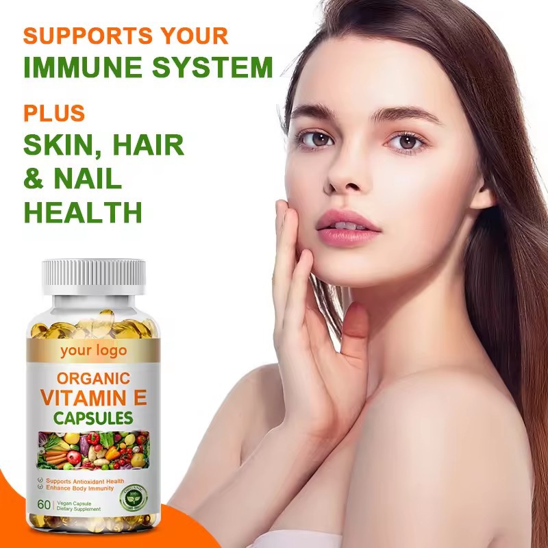 Vitamin-E Capsules Factory - OEM/ODM Skin Whitening Organic Antioxidant