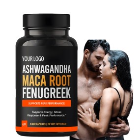 Ashwagandha Capsules Factory - Maca Root Fenugreek Extract Vegetarian Supplement