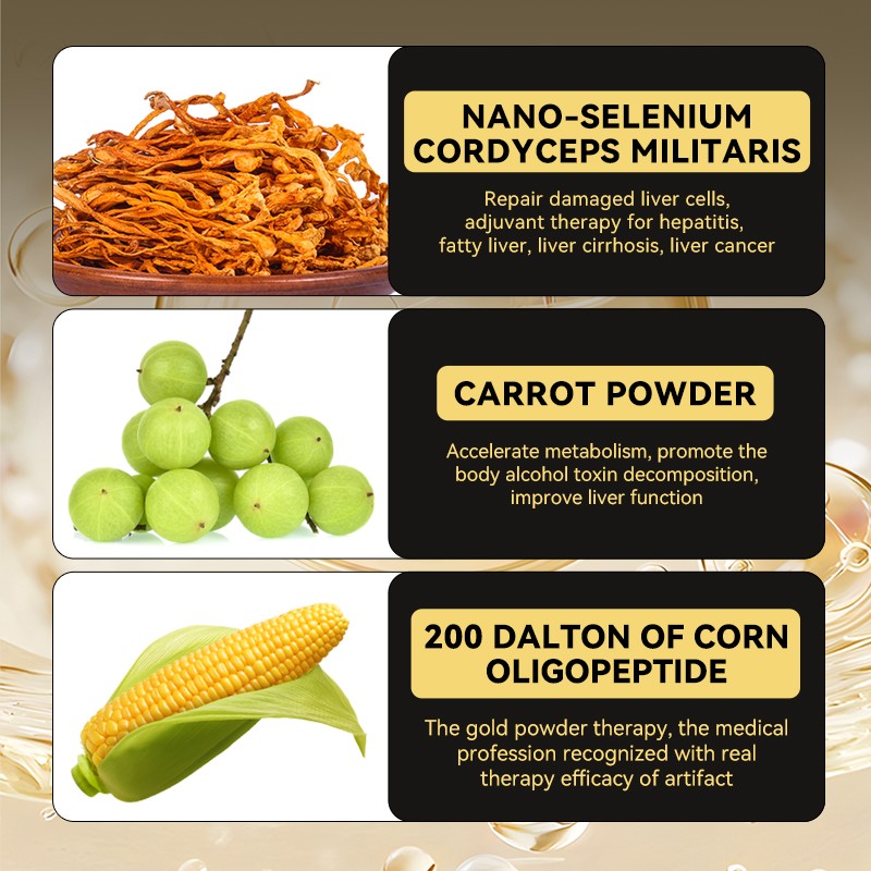 Liver Tablets Factory - DunKang Pueraria Root Selenium Cordyceps Anti-Alcohol