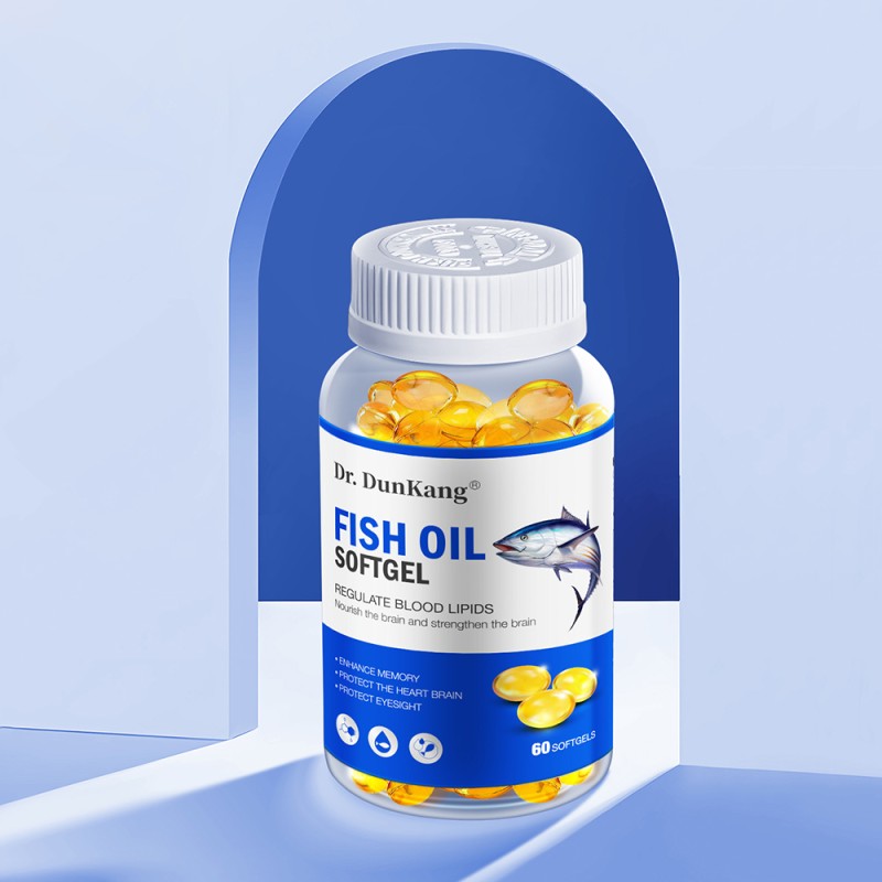 Omega 3 Softgel Factory - OEM ODM Custom Machining EPA DHA Heart Brain