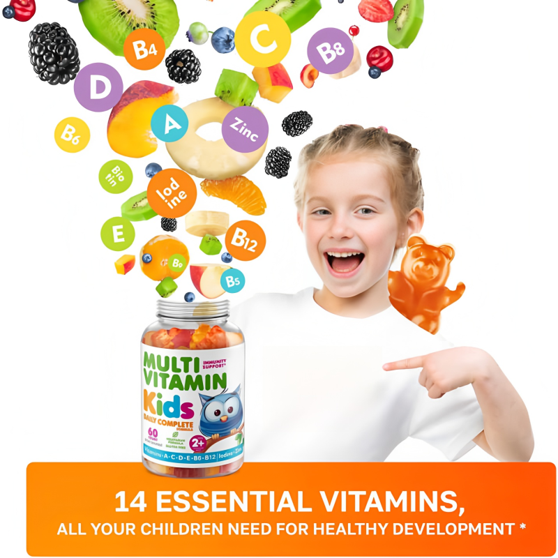 Children Gummies Factory - OEM/ODM Private Label Multi-vitamin for Kids