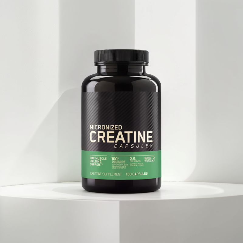 Creatine Capsules Factory - Health Supplements Monohydrate Muscle Capsules