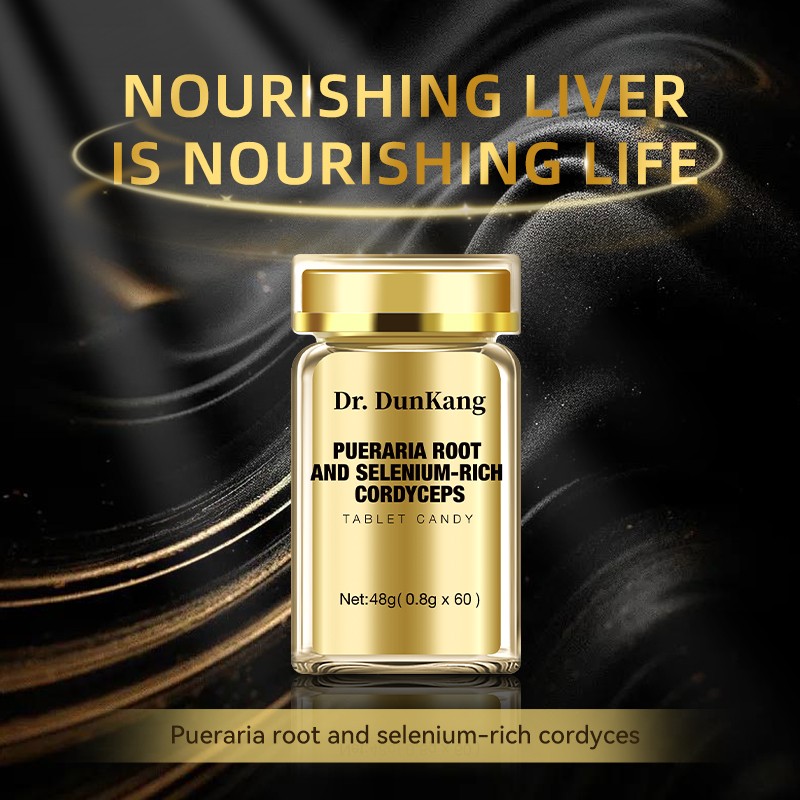 Liver Tablets Factory - DunKang Pueraria Root Selenium Cordyceps Anti-Alcohol