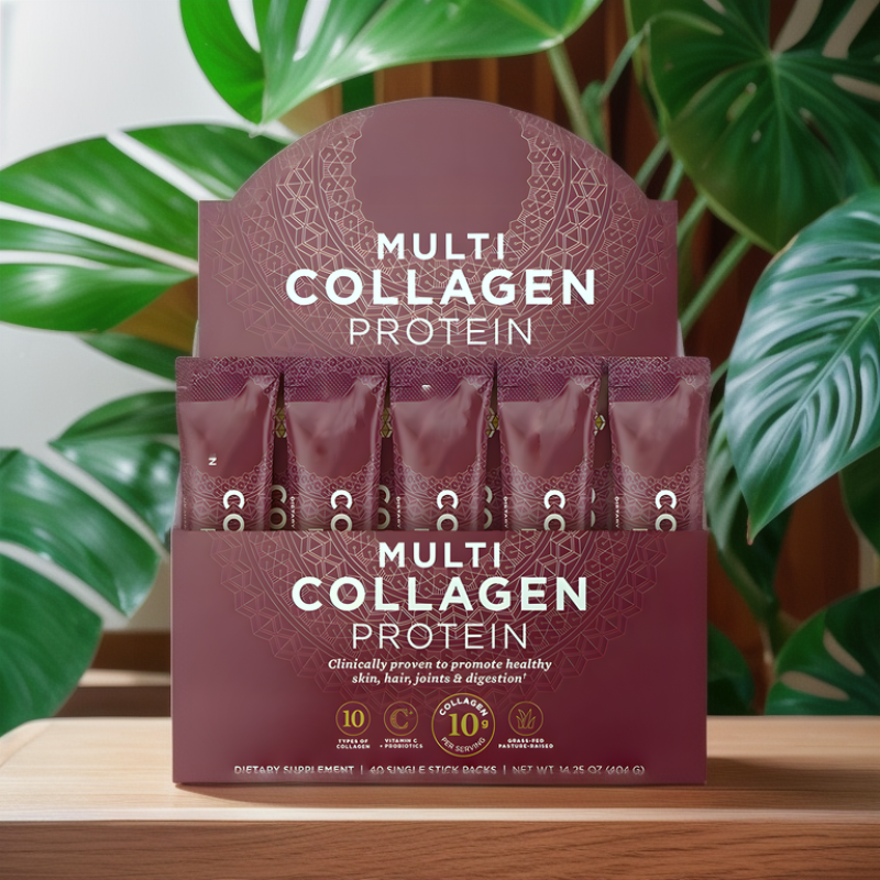 Collagen Powder Factory - Complex Beauty Promotes Skin Hair Joints Digestion Peptide