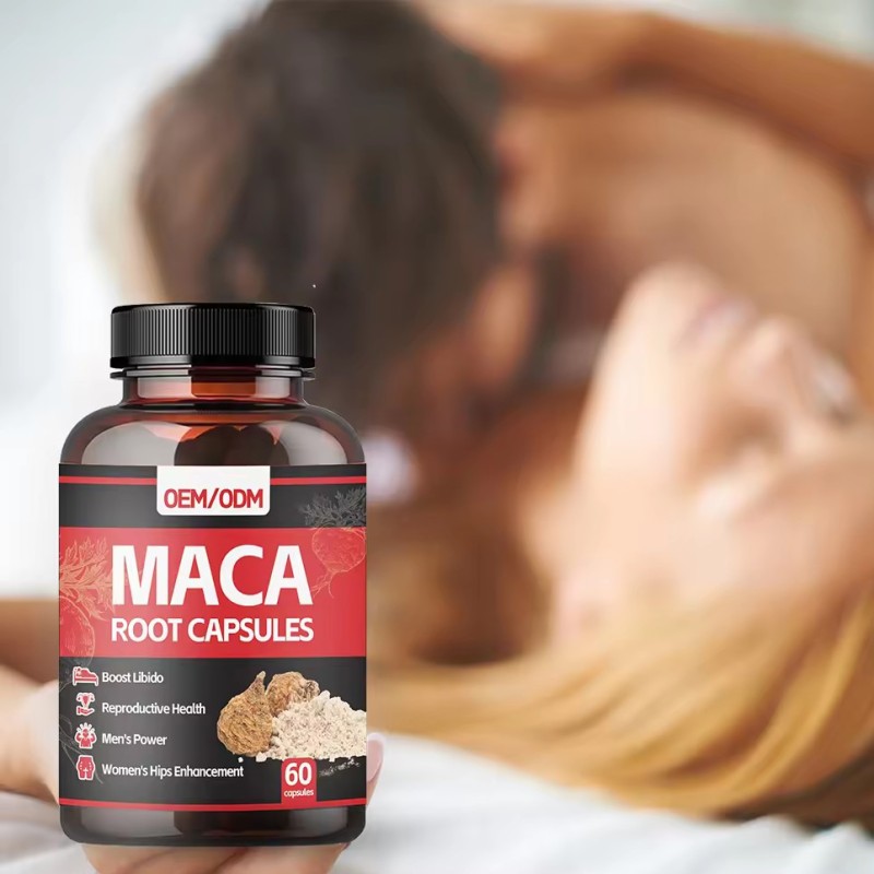 Black Maca Capsules Factory - OEM/ODM Anti Fatigue Energy Powerful Supplement