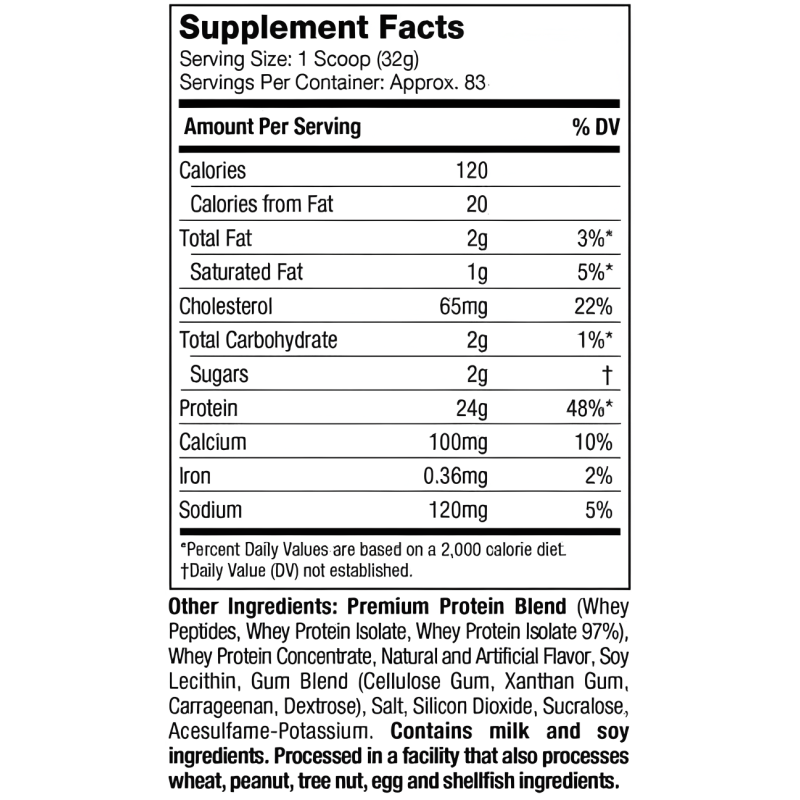 Whey Protein Powder Manufacturer - OEM/ODM Vanilla Chocolate Isolate Muscle Building