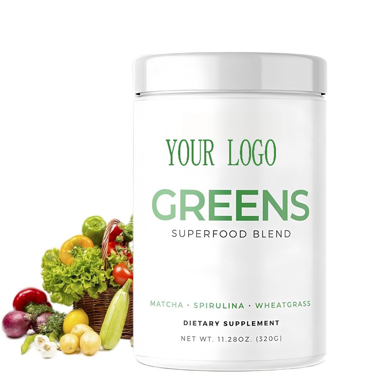 Super Greens Powder Manufacturer - Wholesale Private Label Organic Green Blend Vegetarian