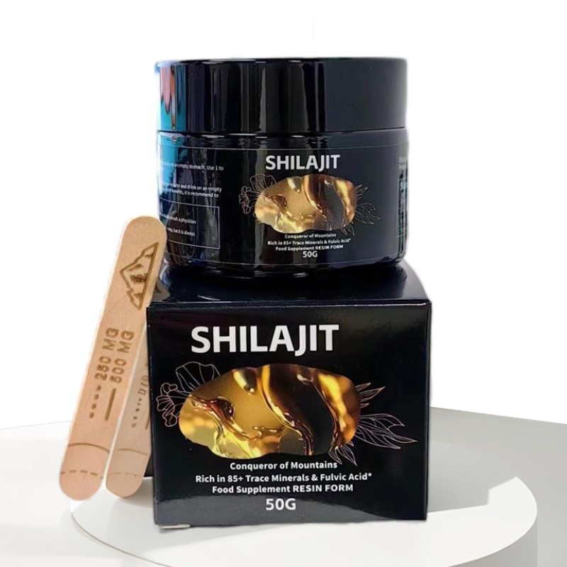 Shilajit Resin Factory - OEM /ODM Immune System Trace Minerals Balanced Health