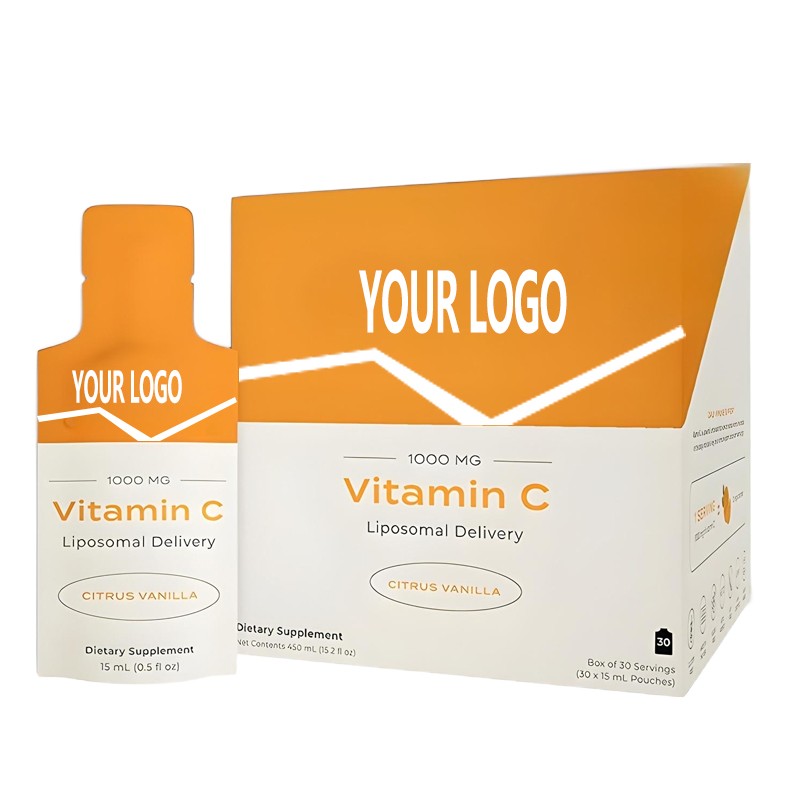 Liposomal Vitamin C Drink Manufacturer - Individually Packaged Immune Collagen Enhanced