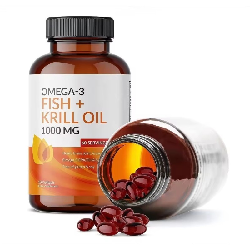 Fish Oil Supplement Manufacturer - OEM/ODM 1000mg Immunity Eye Fatigue Custom